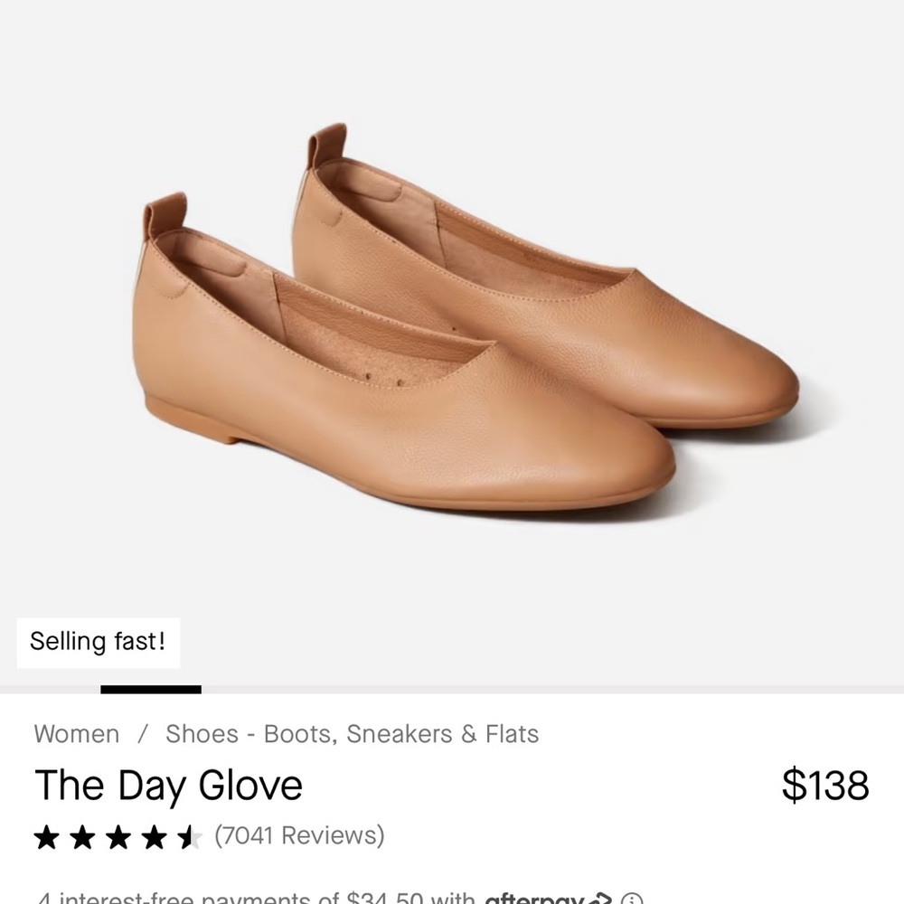 Everlane Day Glove Flats